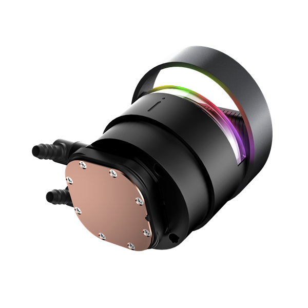 Система водяного охлаждения Ocypus Sigma L36 BK ARGB, 360mm, LCD Pump 2.4", 3x120mm ARGB fans, LGA115X/1200/1700/18XX, AM4/AM5