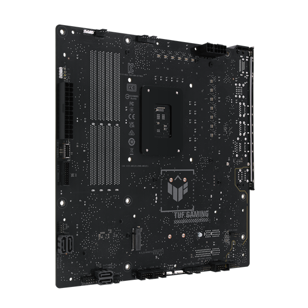 Материнская плата ASUS TUF GAMING B760M-BTF WIFI D4, LGA1700, B760, 4*DDR4, 4*SATA, 3*M.2, 4*USB 3.2, 3*USB 2.0, Type-C, 2*PCIx16, 1*PCIx1, DP+HDMI, mATX; 90MB1E50-M0EAY0