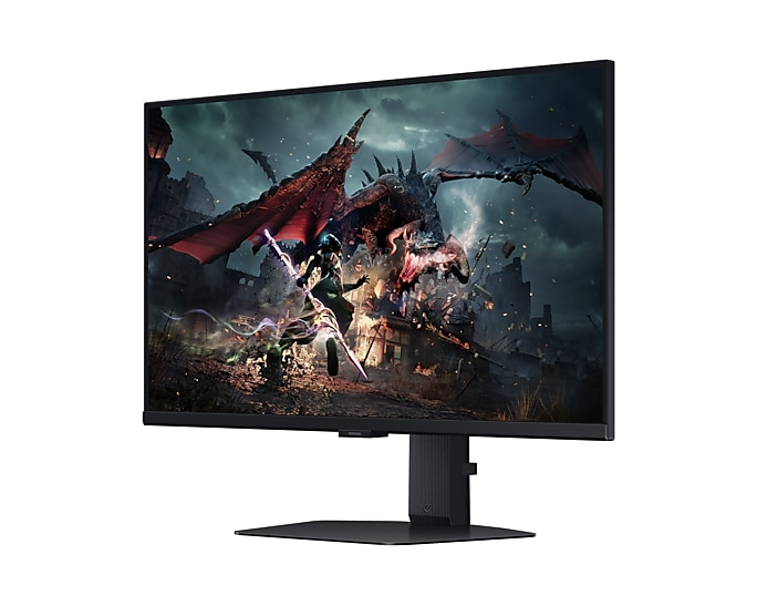 Монитор Samsung 27" Odyssey G5 G50D S27DG502EI IPS 16:9 2560x1440x180Hz 1ms 350cd 1000:1 178/178 HDMI DP HAS Pivot Tilt Swiv VESA Black (незначительное повреждение коробки)