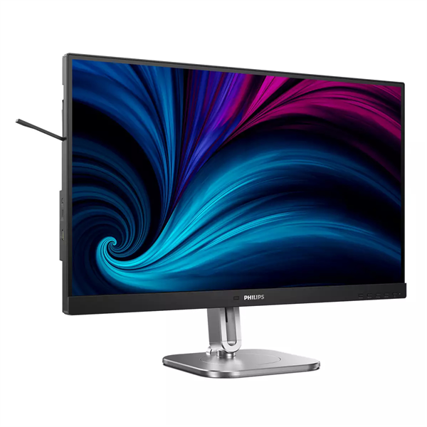 Монитор 27" Philips 27B2N4500 2560x1440, WLED, 16:9, IPS, 350cd, 4ms, 1500:1, 50M:1, 178/178, 2*HDMI, DP, USB Hub: 3*USB3.2, USB-C(15W) Speakers, 120Hz, Tilt, HAS, Swivel, Pivot, Internal, VESA, Black, 3y