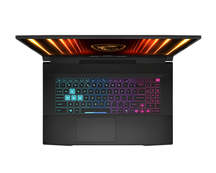 ноутбук MSI Katana 17 HX B14WGK Core i7-14650HX 17.3" QHD (2560*1440), 240Hz DDR5 32GB(16GB*2),1TB SSD, NV RTX 5070 (GDDR7 8GB),75Whr,2.7kg,1y,Dos,Black