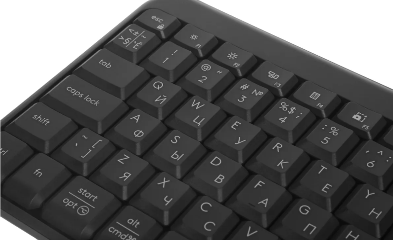 Клавиатура+мышь Logitech Wireless Desktop MK250 (Keybord&mouse), Bluetooth, Black, Rus/Eng, [920-013853]