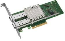 Сетевой адаптер Intel Ethernet Server Adapter X520-DA2, 10Gb Dual Port, SFP+, transivers no included, LP and FH brackets included (E10G42BTDA)