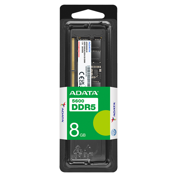 Оперативная память ADATA DDR5 DIMM 8GB 5600MHz 1*8GB 46-45-45 SINGLE TRAY