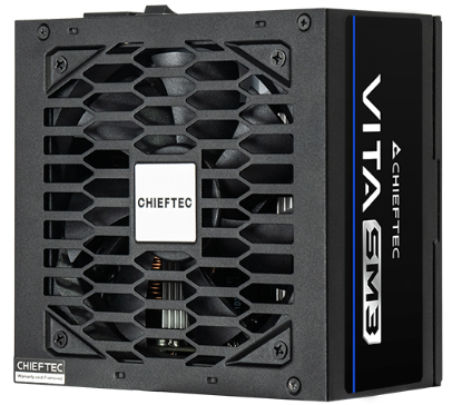 Блок питания Chieftec Vita SM3 BPX-750-C (ATX 3.1, 750W, 80 PLUS BRONZE, Active PFC, 120mm fan, Semi-modular Cable Management) Retail
