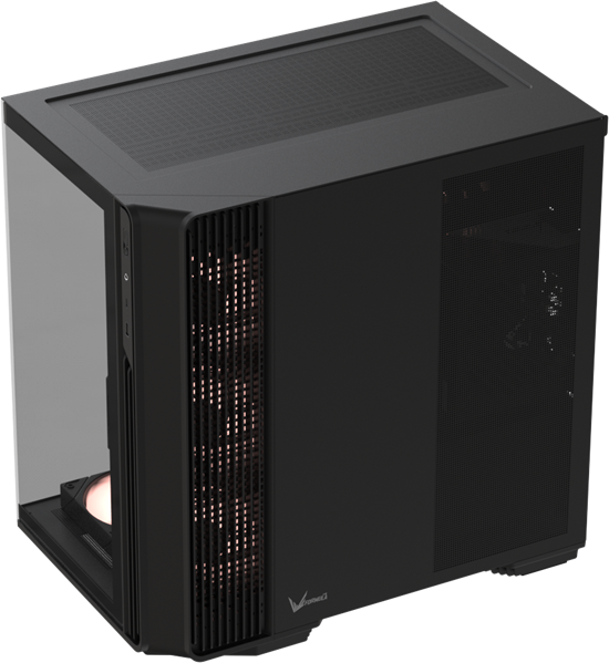 корпус Formula V Line Crystal Z7 PA Black, ATX, TYPE-C*1, USB3.0*1, Front+Side Glass, SIDE 3x PERFORMANCE ARGB, REAR 2x PERFORMANCE ARGB