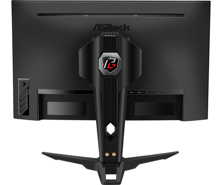 ASROCK 27" PG27Q15R2A VA 2560X1440 Curved 1500R 1 ms MPRT 550 cd 165 Hz VESA DisplayHDR400 DP HDMI*2 Swivel HAS Black