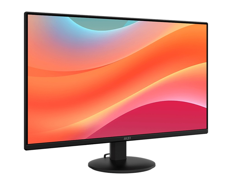 Монитор MSI PRO MP272L 27" 16:9 FHD(1920x1080), IPS Flat, 1ms(MPRT), 1300:1, 100M:1, 250nits, 178/178, HDMI 1.4b, DP 1.2a, Tilt, 100HZ, Black, 1y war-ty