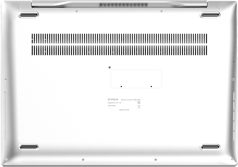 Ноутбук IRBIS 17NBC2000 17.3" AMD Ryzen R3 3200U, 17.3"LCD 1920*1080 IPS , 8+512GB SSD, AC wifi, camera: 2MP, 5000mha battery, plastic case, backlight keyboard, type-c, (после ремонта, потертости, царапины)