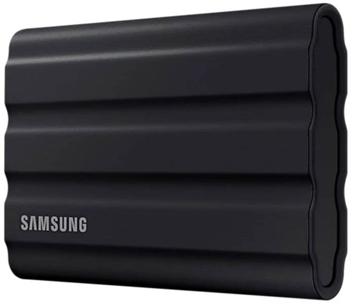 Твердотельный накопитель SSD Samsung T7 Shield External 4Tb BLACK USB 3.2 (MU-PE4T0S) 1year