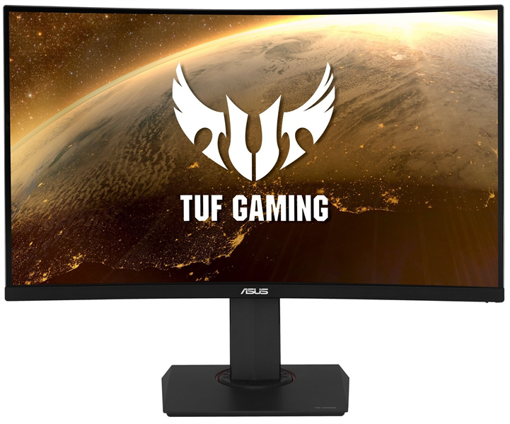 ASUS 31.5" TUF Gaming VG32VQR VA 2560X1440 Curved 1800R 1ms 400cd 165Hz HDR10 MM HDMI*2 DP Swivel HAS Black