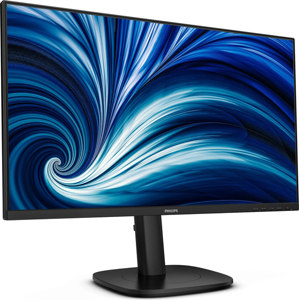 Монитор 23,8" Philips 24B2N3200D 1920x1200 WLED 16:10 IPS 300cd, 1500:1, 50М:1, 4ms, 178°/178°, VGA, HDMI, DP, 4хUSB 3.2, USB-C(15W) 100Hz, Speakers, Tilt, Height, Swivel, Pivot, Internal, VESA, Black, 3y