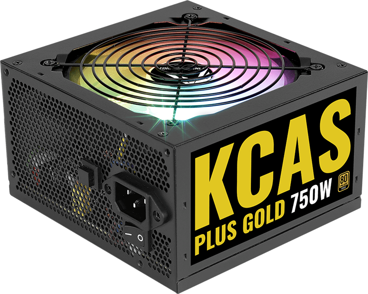 Блок питания Formula V Line KCAS PLUS GOLD 750W RGB, 750W, ATX3.1/PCIe5.1, APFC, 80+ Gold, 12cm Fan
