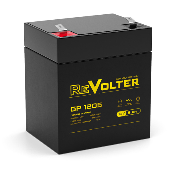 аккумуляторная батарея Energon Аккумуляторная батарея универсальная Revolter GP 1205 (12V / 5.5Ah) (4614040020014)
