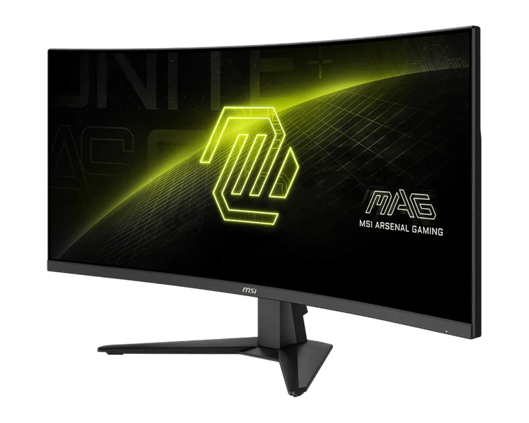 Мониторы MSI MAG 346CQ 34" 21:9 UWQHD(3440x1440) VA Curve 1500R, 4000:1, 4ms(GTG), 100M:1,300nits,2xHDMI,DP,Tilt,IntPower,VESA,180Hz,Black,1y w-ty