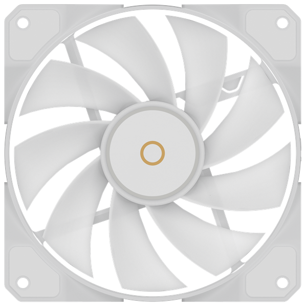 Вентилятор для корпуса Ocypus Beta F12 WH ARGB REVERSE BLADE, 120x120x25mm, 4-PIN PWM, 800-1600 RPM, 29 DBA MAX, HYDRO BEARING