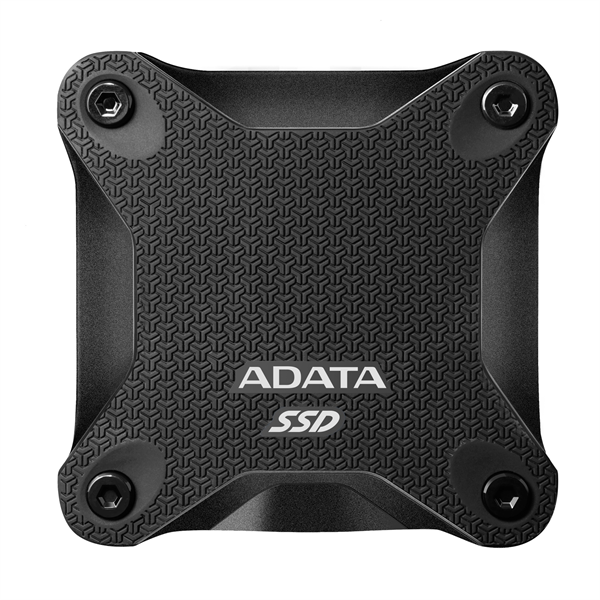 Внешний накопитель External SSD ADATA 512GB USB 3.2 Gen 2 (USB 10Gbps) R550/W480MB/s 3D NAND COLOR BOX black