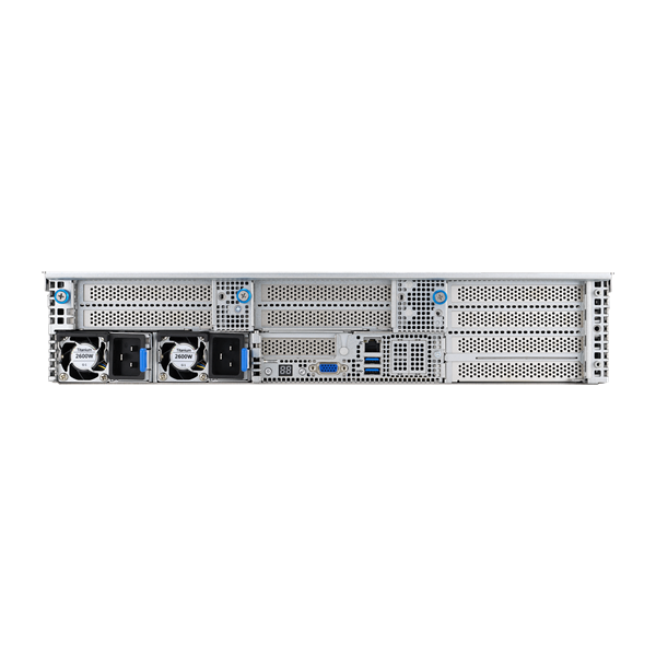 ASUS RS720-E11-RS12U 2U, 2x LGA4677, 32x DDR5(4800), 12x 3,5 (8xNVMe/SAS/SATA+4 NVMe/SATA), 2xM.2 slot 2280, 6x PCIe G5 x8 or 3 x PCIe G5 x16, up to 4 dual-slot GPUs, 1x OCP 3.0, 2x10Gbe RJ45, 2x2600W