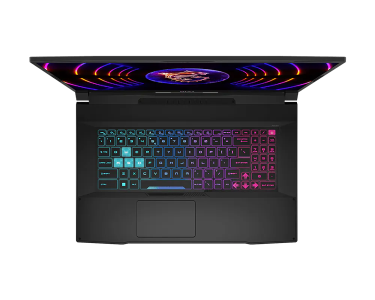 ноутбук MSI Katana 17 B13UCR Core i5-13420H 17.3" FHD (1920*1080),DDR5 16GB ( 16GB*1) 1TB SSD, NV RTX 3050 GDDR6 4GB,backlight (Red),Black,53Whr,2.6kg,1y,Dos,Black