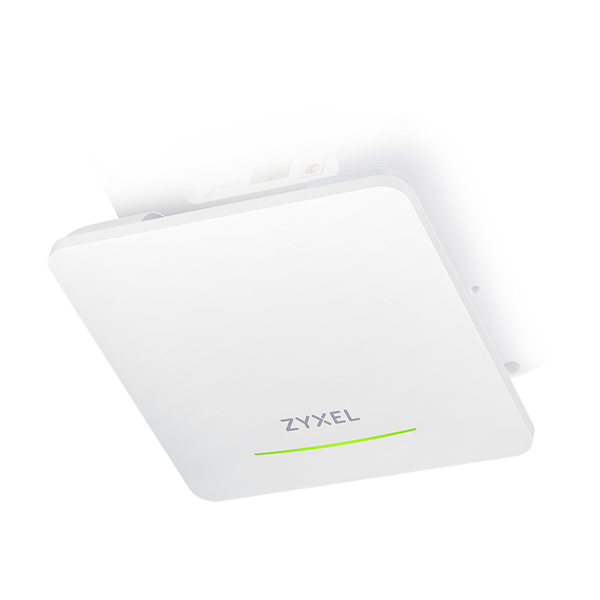 беспроводная точка доступа Zyxel NebulaFlex NWA50BE PRO, Wi-Fi 7 (BE6500), MU-MIMO 2x2+2x2, 1xLAN 2.5GE, без поддержки 802.1x и Captive portal, БП в комплекте