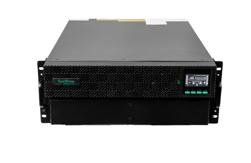 Источник бесперебойного питания Systeme Electric Smart-Save Online SRT, 5000VA/5000W, On-Line, Extended-run, Rack 4U (Tower convertible), LCD, 5xC13, 3xC19, USB, RS-232, SNMP Intelligent Slot