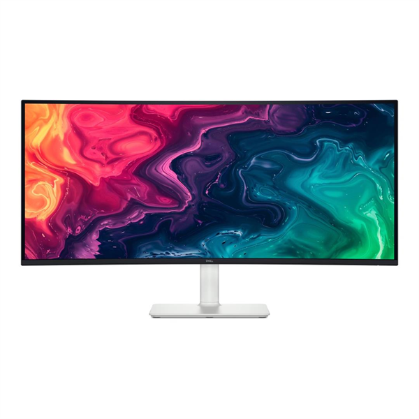 Монитор Dell 34" S3425DW Curved S/BK(VA;21:9;3440x1440x120Hz;300cd/m2;3000:1;1ms;1,07bill;178/178;2xHDMI2.2;2xUSB-C,2xUSB;Spk 10W;HAS;Tilt;Swiv;VESA)