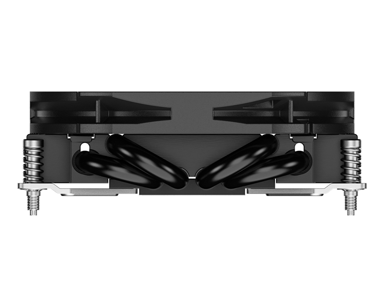 Кулер для процессора ID-COOLING IS-30A BLACK AMD AM5/AM4 низкопрофильный высота 30mm (36шт/кор, TDP 100W, PWM, 4 тепл.трубки прямого контакта, FAN 92mm) BOX