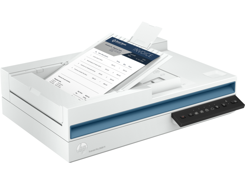 Сканер HP ScanJet Pro 2600 f1 (CIS, A4, 1200dpi, 24 bit, USB 2.0, ADF 60 sheets, Duplex, 25 ppm/50 ipm, replace SJ 2500 (L2747A))