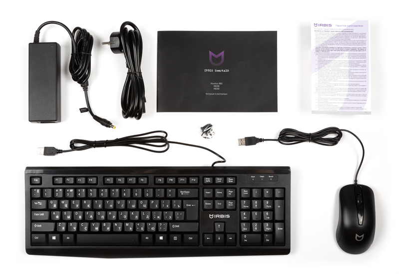 Моноблок IRBIS SMART AIO 23.8“ MB2388 (i3-1115G4;8GB+SSD 512GB;IPS;16:9;1000:1;250Cd/m2;5ms;1920x1080;VGA;HDMI;USB-C;5xUSB;RJ45;CardReader;WebCam 5MP;WIFI 5;BT4.2;Tilt;Sp (после ремонта, потертости, царапины)
