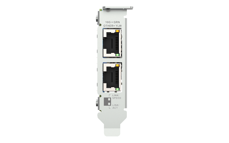 Сетевая карта QNAP Expansion Card QXG-10G2T PCIe Gen3x4 2x10GbE(BASE-T)