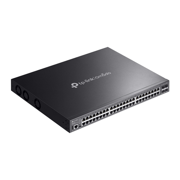 Коммутатор TP-Link SG5452XMPP, Omada 48-Port Gigabit Stackable Lite L3 Managed PoE++ Switch with 4 10G Slots