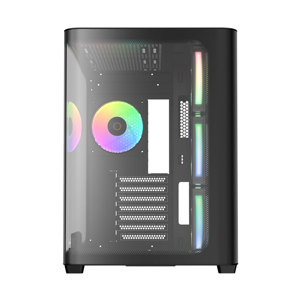корпус Ocypus Iota C70 BK Curve ARGB Digital, ATX, Type-C*1, USB3.0*2, REAR 1x120mm ARGB, MB SIDE 3x120mm ARGB (существенное повреждение коробки)
