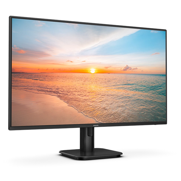 Монитор 27" Philips 27E1N1100A 1920x1080, WLED, 16:9, IPS, 300cd, 1300:1, MID, 4ms, 178/178, VGA, HDMI, 120Hz, Speakers, Tilt, Internal, VESA, Black, 3y