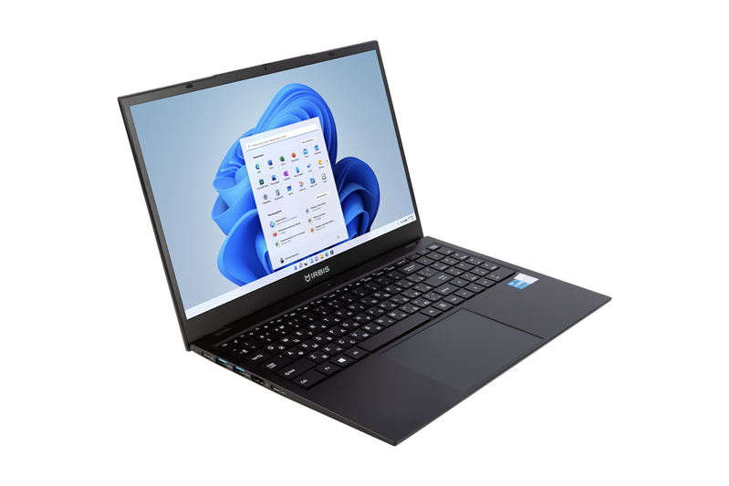 IRBIS 15N 15.6" FHD (1920x1080) IPS AG,Core i3-1215U,8Gb DDR4-3200(1),256Gb SSD,Wi-Fi 6+BT 5,5300mAh,Metal Case,Kbd Backlit,1.77kg,Black,3y warranty,Win11Pro