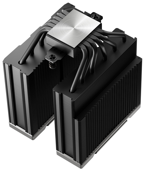 Кулер для процессора DEEPCOOL AK620 G2 DIGITAL NYX LGA1851/1700/1200/115X/AM5/AM4 (8шт/кор, TDP 260W, PWM, DUAL Fan 120mm, 6 тепл. трубок, Copper Base, черный) RET (R-AK620G2-BKNNMN-GJD-1)