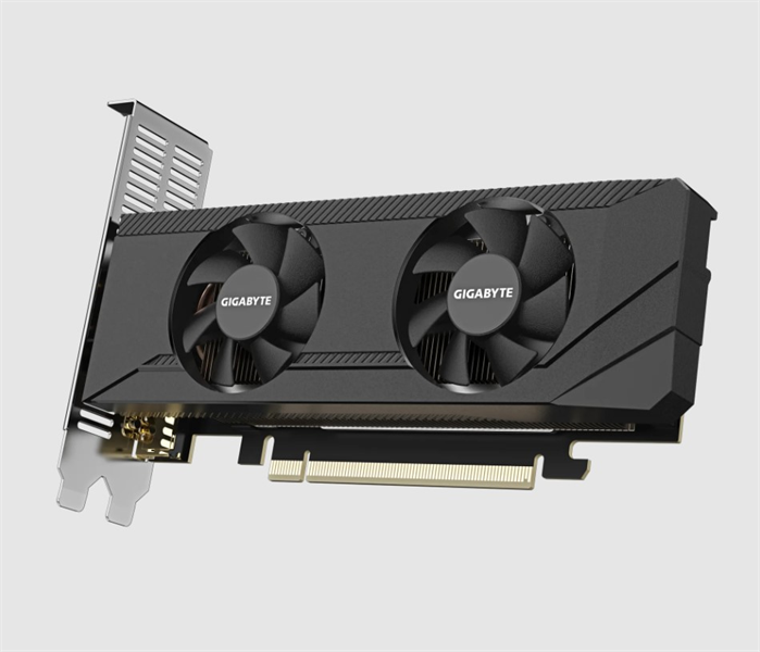 Видеокарта GIGABYTE RTX3050 OC Low Profile 6GB//RTX3050, HDMI*2, DP*2, 6G,D6
