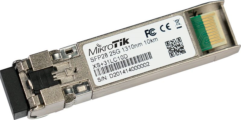 Трансивер MikroTik SFP/SFP+/SFP28 module 1/10/25G SM 10km 1310nm