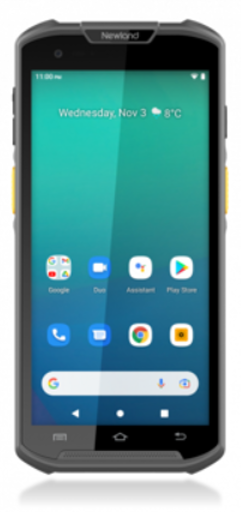 Терминал сбора данных Newland MT9300 WWAN, Android 13 GMS, 5.5" touchscreen, STRAIGHT 2D CMOS Mega Pixel imager with Laser Aimer (CM66), 4GB/64GB, BT, WiFi5, 4G, GPS, NFC, Camera. Protective case, USB-C cable, battery, scr