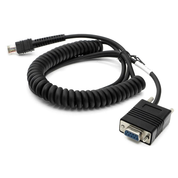 Кабель интерфейсный Zebra ASSY: DS3600 EVM/DCS, CABLE, RS232: DB9 FEMALE CONNECTOR, 9FT (2.8M) COILED, POWER PIN 9, -30C