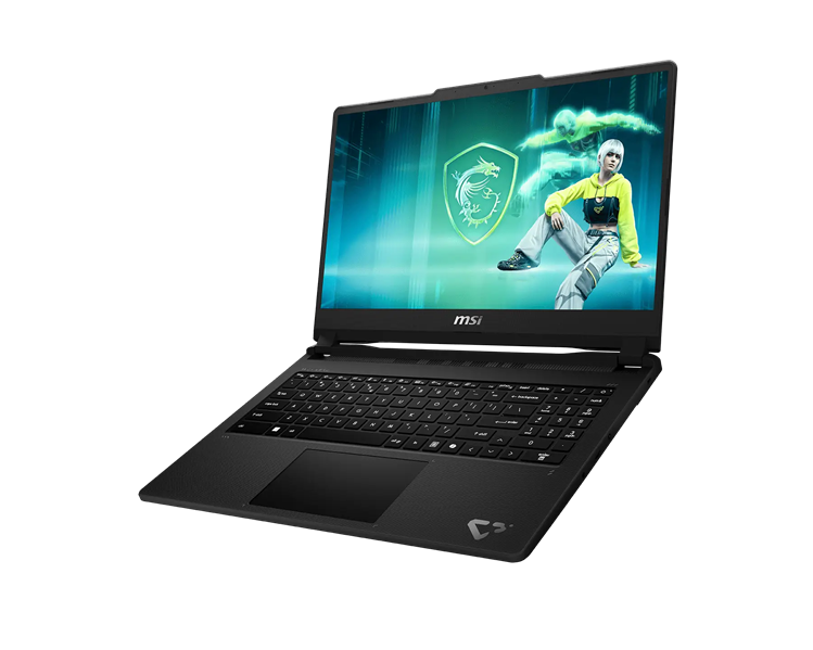 ноутбук MSI Cyborg 15 Max C2WG Core 7-240H 15.6" FHD (1920*1080),144Hz IPS DDR5 16GB ,1TB SSD,NV RTX 5070 (8GB GDDR7),60Whr,2,3kg,1y,Dos,Platinum Gray
