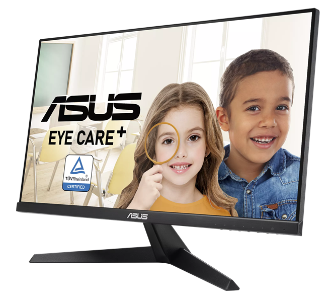 ASUS 23.8" VY249HE IPS 1920x1080 1ms 250cd 75Hz D-Sub HDMI Black
