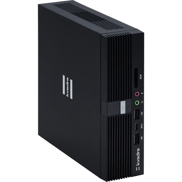 ПК KVADRA D20 (ЯДРВ.466259.001-01) MFF, Core i7-11700, 16GB DDR4 3200 (1x16GB), SSD 512Gb 2,5", Intel Internal Graphics,no WiFi, no BT, noDVD, 180W no keyboard & mouse, Black, noOS, 1Y Wty, МПТ