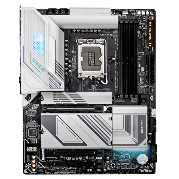 Материнская плата GIGABYTE Z890 GAMING X WIFI7, LGA1851, Z890, 4*DDR5, 4*SATA, 4*M.2, 5*USB 3.2, 4*USB 2.0, Type-C, 3*PCIx16, DP+HDMI, ATX
