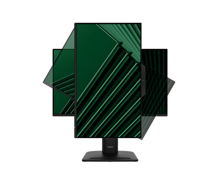 Монитор MSI PRO MP242PMG 23.8" 16:9 FHD(1920x1080) IPS Flat,Webcam,1ms(MPRT),1500:1,100M:1,300nit,1xHDMI,1xDP,1xVGA,2xUSB-A,1xUSB-B,Speaker,Tilt,Swivel,Height,Pivot,VESA,120Hz,Black,1y war-ty