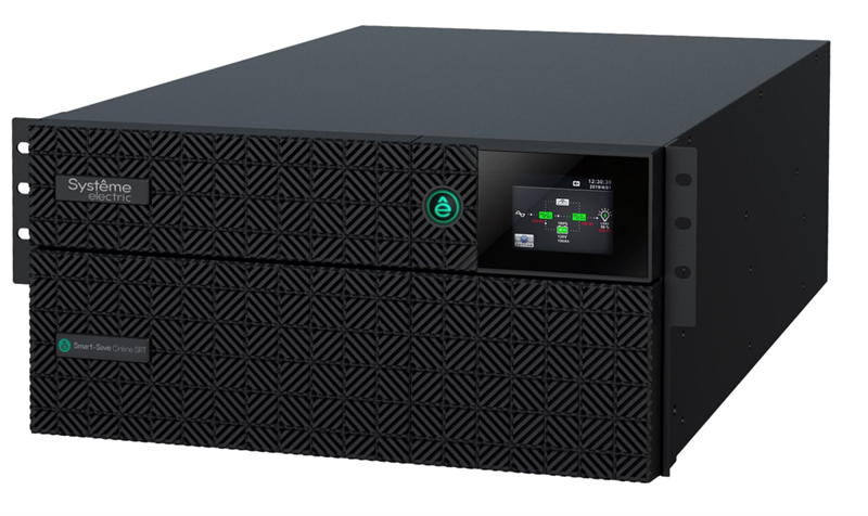 Источник бесперебойного питания Systeme Electric Smart-Save Online SRT, 5000VA/5000W, On-Line, Extended-run, Rack 2U+3U(Tower convertible), LCD, 6xC13, 4xC19, USB, RS-232, Pre-Inst. Web/SNMP