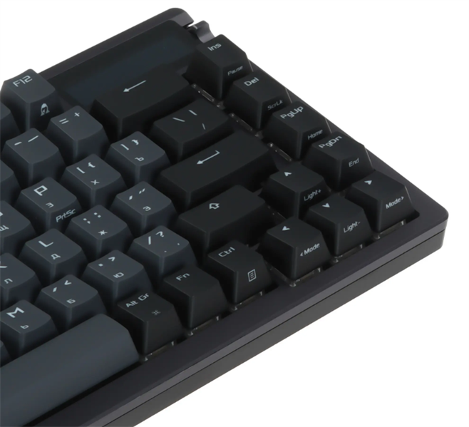 Клавиатура ASUS M701 ROG AZOTH, Wired, 2,4Hz, Bluetooth 5.1, 75%, PBT, RGB, Black