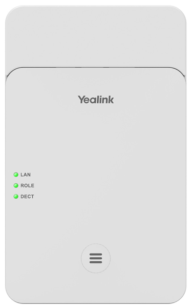 телефон YEALINK W75 mini MC (база W75B+контроллер W75DM), мини микросота DECT, до 3 баз, до 20 устр, до 40 выз, PoE, шт