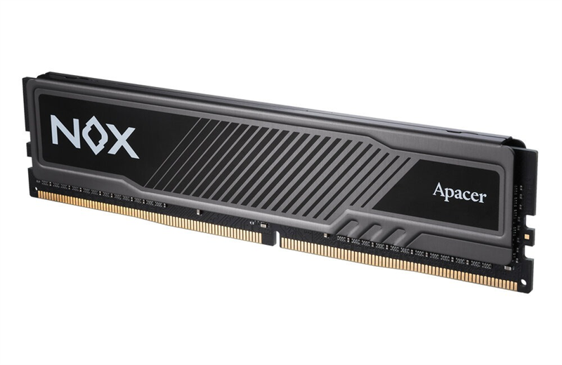 Оперативная память Apacer DDR4 32GB 3200MHz DIMM NOX Black Gaming Memory (PC4-25600) CL16 1.35V Intel XMP 2.0, Heat Sink (Retail) 2048*8 3 years (AH4U32G32C282MBAA-1)