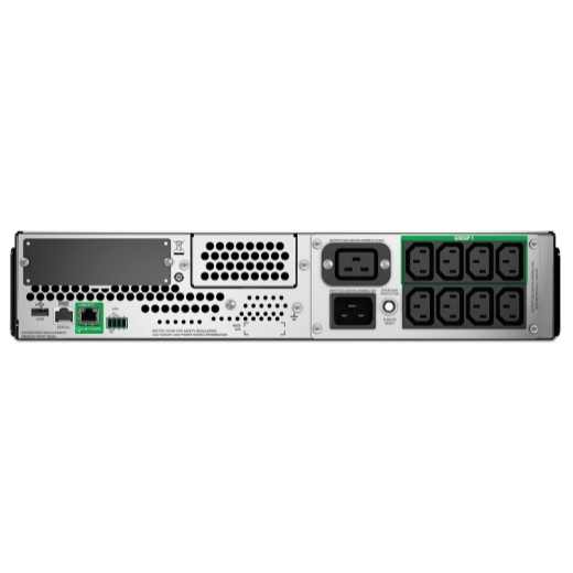 Источник бесперебойного питания APC Smart-UPS 2200VA/1980W, RM 2U, Line-Interactive, LCD, Out: 220-240V 8xC13 (4-Switched) 1xC19, EPO, SmartConnect, Black, 1 year warranty (замена SMT2200RMI2U)