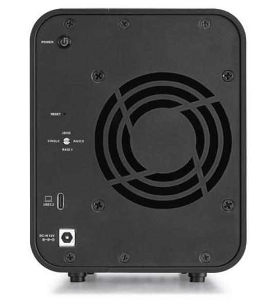 Система хранения данных TerraMaster D5 Hybrid DAS tower/ RAID 0, 1, JBOD, SINGLE/ up to (2xHDD + 3xM.2 SSD)/ 1xUSB3.2 Gen2/ 1xPS/ 1YW